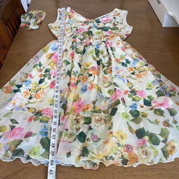 Casa Wanda Floral Summer Dress Size Medium - Picture 8 of 10